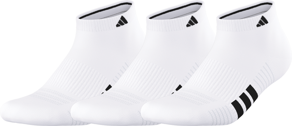 adidas Men's Cushioned 4.0 3-Pack Low Cut Sock-1