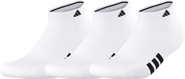adidas Men's Cushioned 4.0 3-Pack Low Cut Sock-1