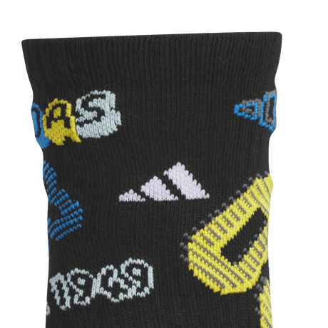 adidas Youth Cushioned Mixed 5.0 6-Pack Crew Sock-2