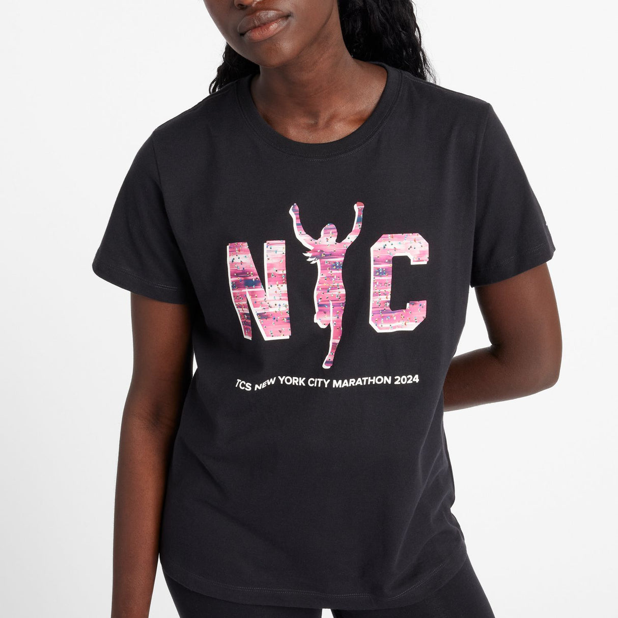 New Balance Women's NYC Marathon Graphic T-Shirt-4