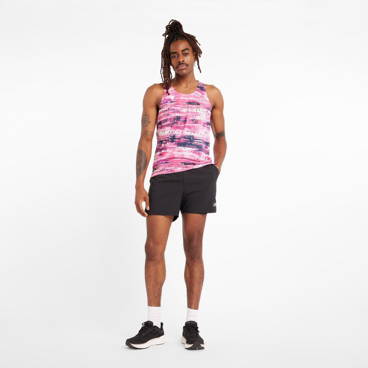 New Balance Men's NYC Marathon Printed Singlet-1