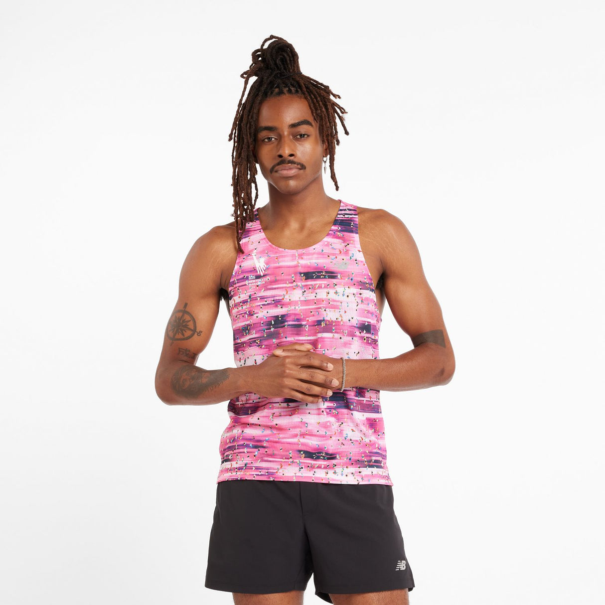 New Balance Men's NYC Marathon Printed Singlet-3