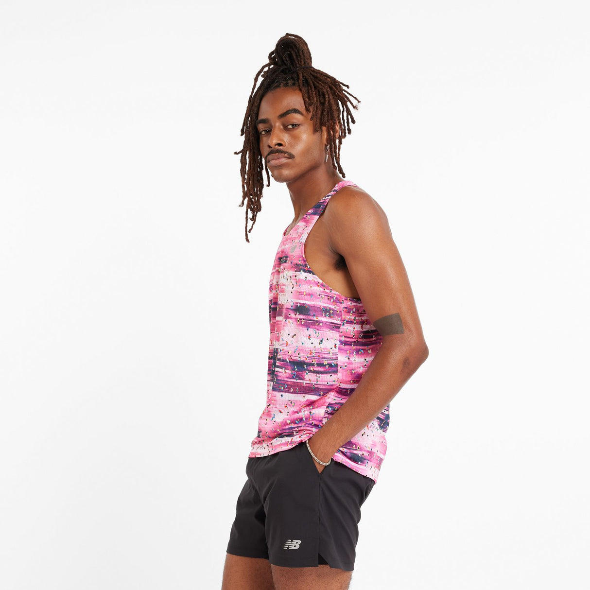 New Balance Men's NYC Marathon Printed Singlet-4