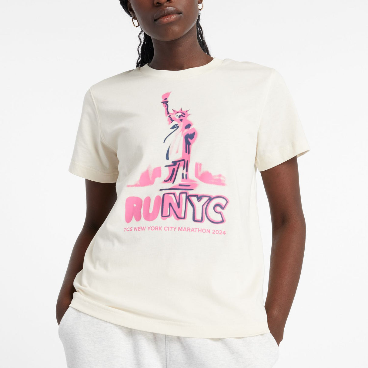 New Balance Women's NYC Marathon Graphic T-Shirt-4