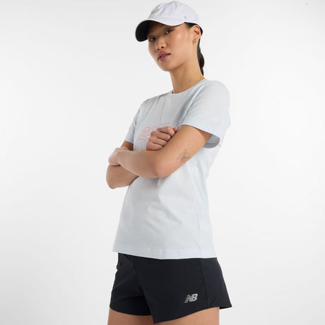 New Balance Women's RBC Brooklyn Half Graphic T-Shirt-2