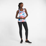 New Balance Women's United Airlines NYC Half Printed Run Singlet-1