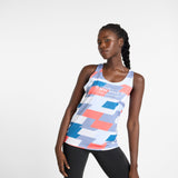 New Balance Women's United Airlines NYC Half Printed Run Singlet-2