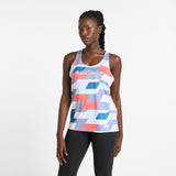New Balance Women's United Airlines NYC Half Printed Run Singlet-3