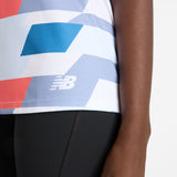 New Balance Women's United Airlines NYC Half Printed Run Singlet-7