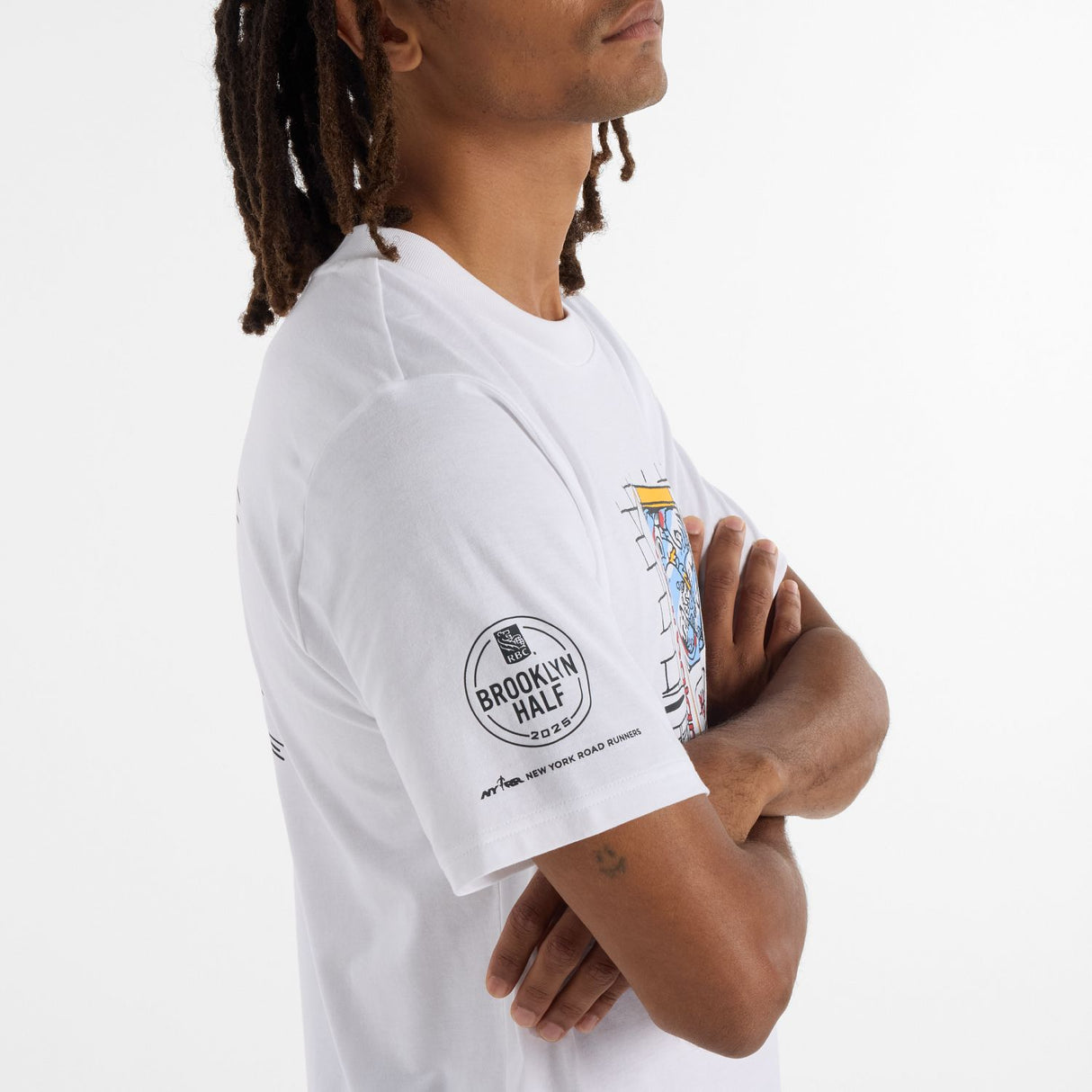 New Balance Men's RBC Brooklyn Half Graphic T-Shirt-7