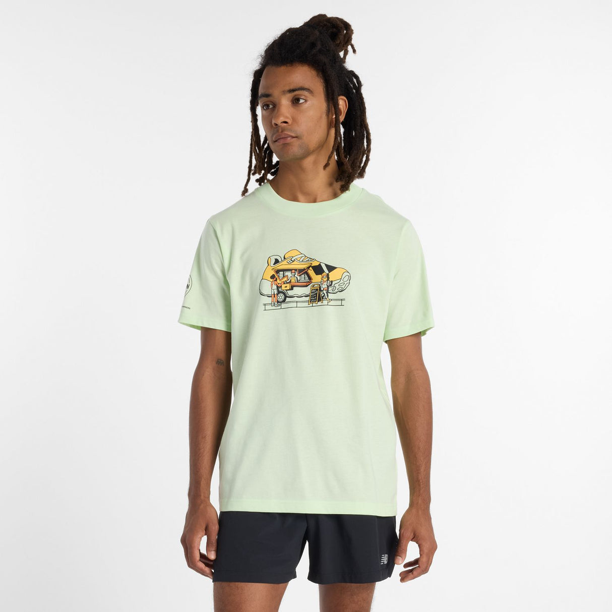 New Balance Men's RBC Brooklyn Half Graphic T-Shirt-3