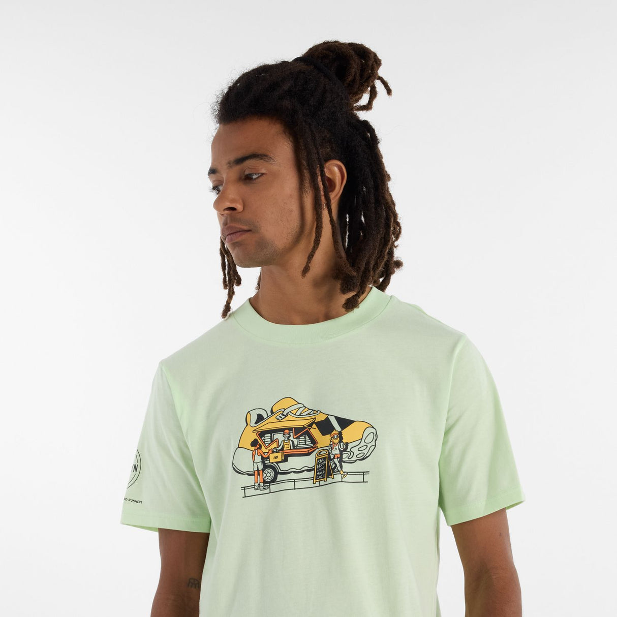 New Balance Men's RBC Brooklyn Half Graphic T-Shirt-6