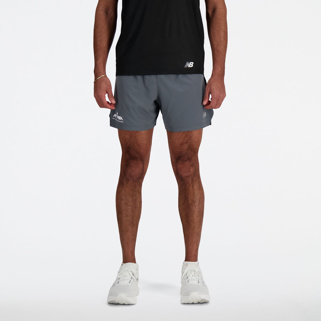 New Balance Men's Run For Life Crew RC Shorts 5-3