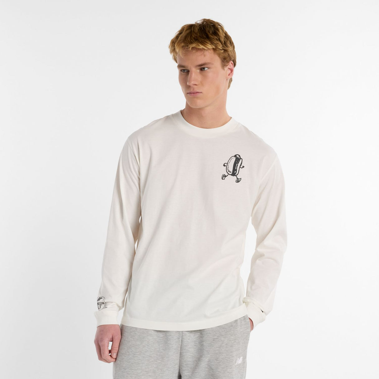 New Balance Men's RBC Brooklyn Half Graphic Long Sleeve-3