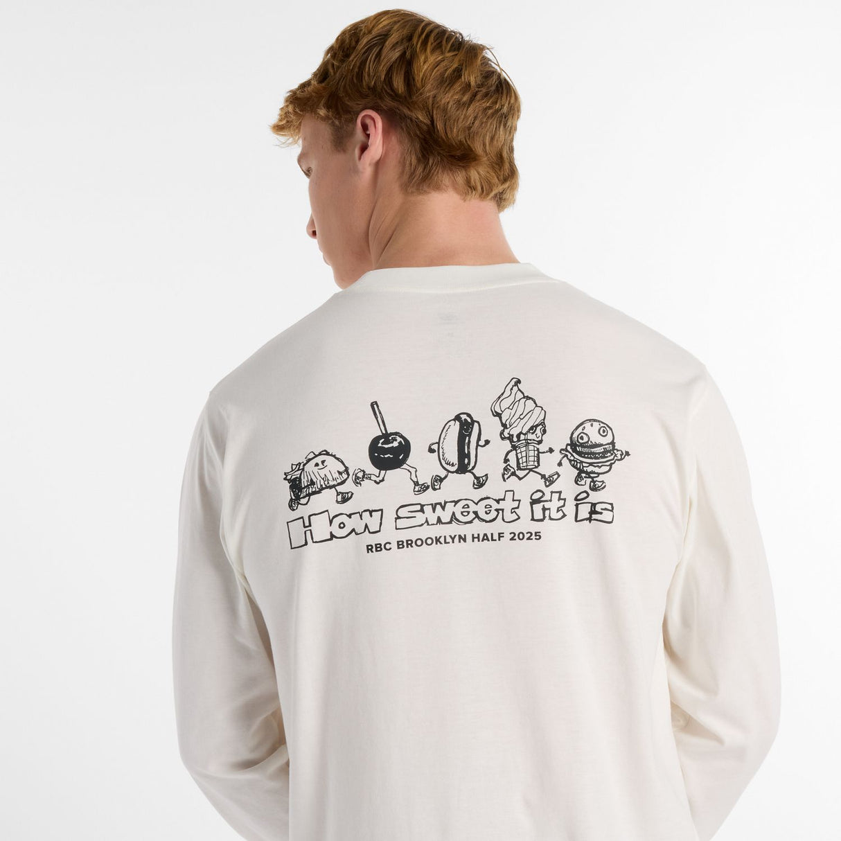 New Balance Men's RBC Brooklyn Half Graphic Long Sleeve-6