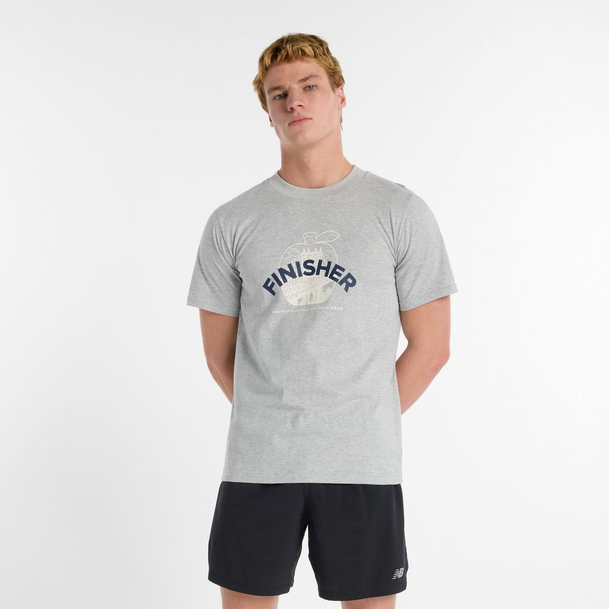 New Balance Men's United Airlines NYC Half Finisher T-Shirt-2