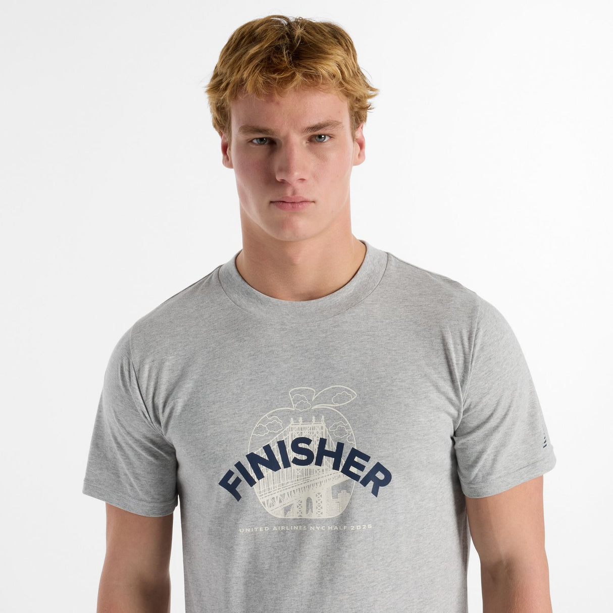New Balance Men's United Airlines NYC Half Finisher T-Shirt-5