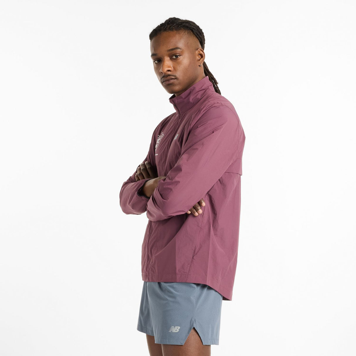 New Balance Men's United Airlines NYC Half Athletics Packable Jacket-4
