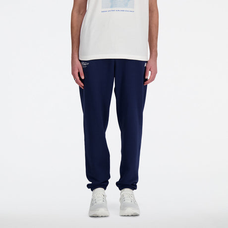 New Balance Men's United Airlines NYC Half French Terry Joggers-1