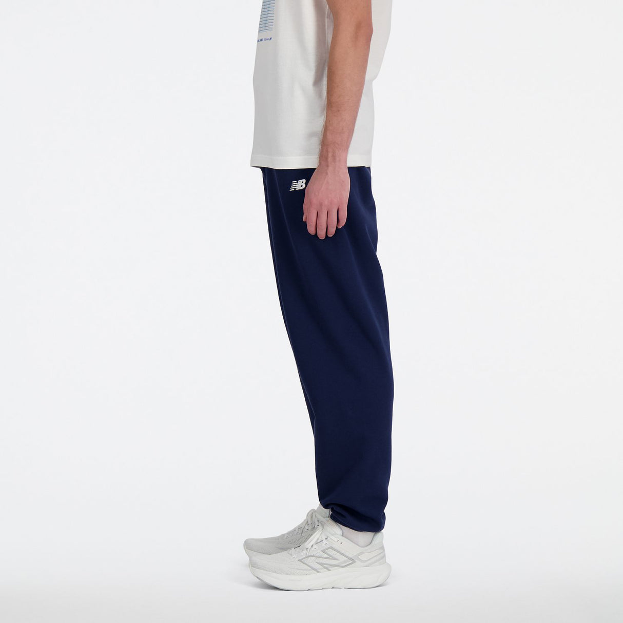 New Balance Men's United Airlines NYC Half French Terry Joggers-2