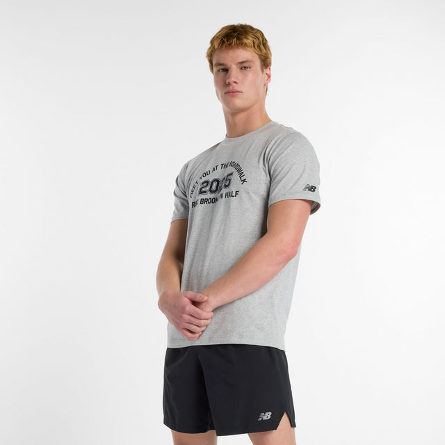 New Balance Men's RBC Brooklyn Half Graphic T-Shirt-1