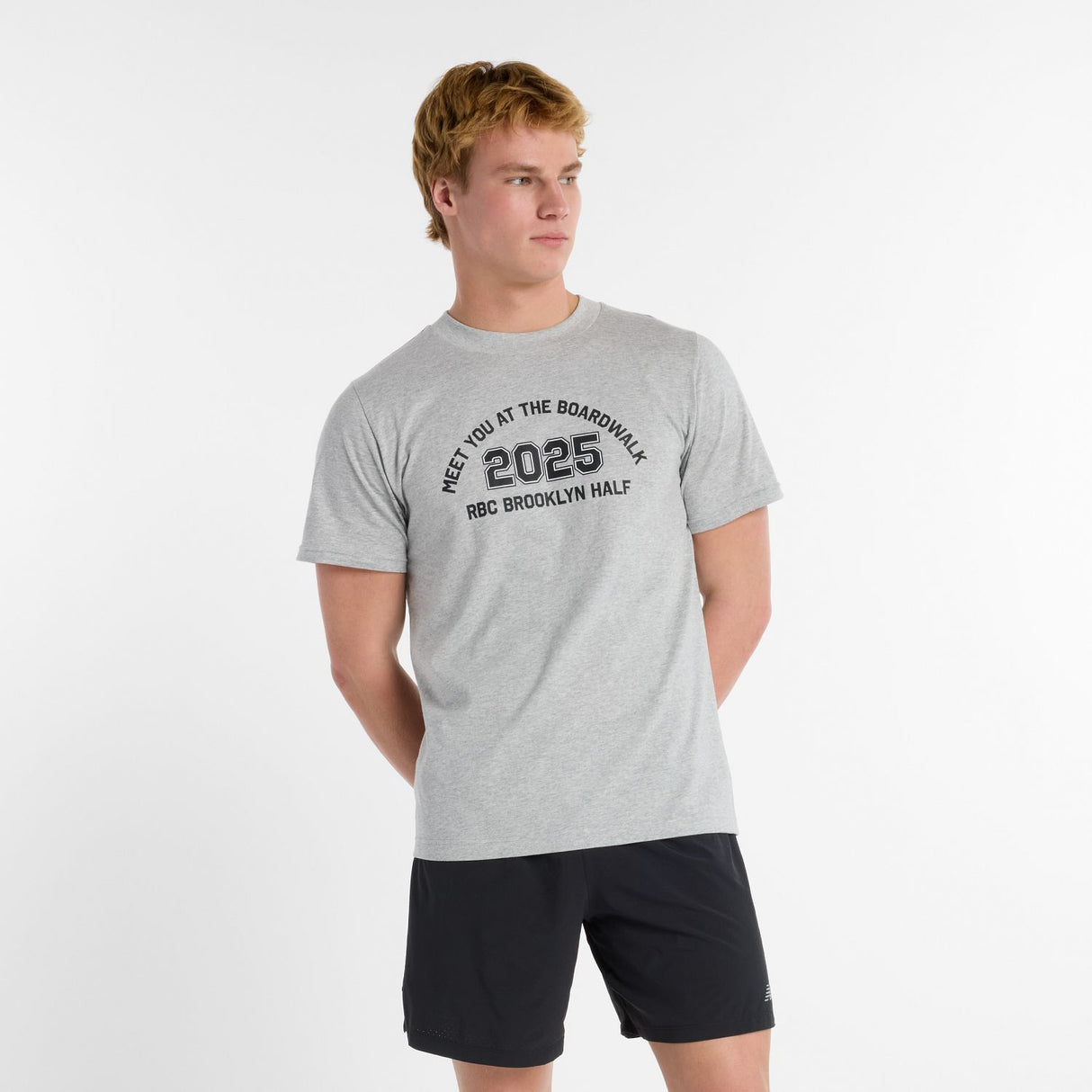 New Balance Men's RBC Brooklyn Half Graphic T-Shirt-3
