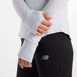 New Balance Women's United Airlines NYC Half Athletics Heat Grid Half Zip-9