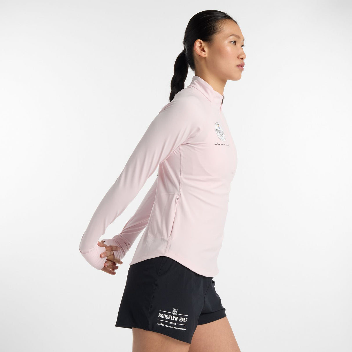 New Balance Women's RBC Brooklyn Half NB Harmony Half Zip-2
