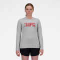 New Balance Women's United Airlines NYC Half Training Graphic Long Sleeve-1