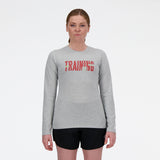 New Balance Women's United Airlines NYC Half Training Graphic Long Sleeve-1