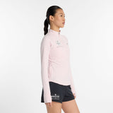 New Balance Women's RBC Brooklyn Half NB Harmony Half Zip-4