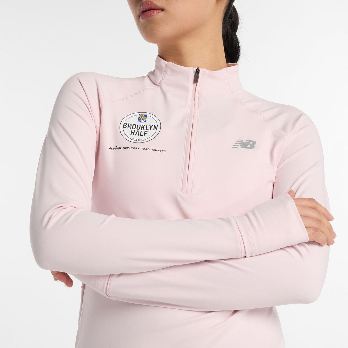 New Balance Women's RBC Brooklyn Half NB Harmony Half Zip-6