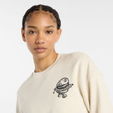 New Balance Women's RBC Brooklyn Half Graphic Crew-7