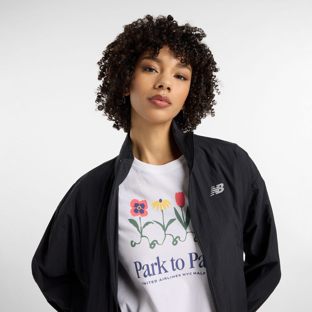 New Balance Women's United Airlines NYC Half Graphic T-Shirt-2