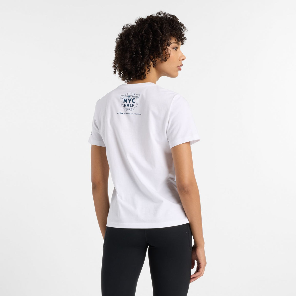 New Balance Women's United Airlines NYC Half Graphic T-Shirt-5