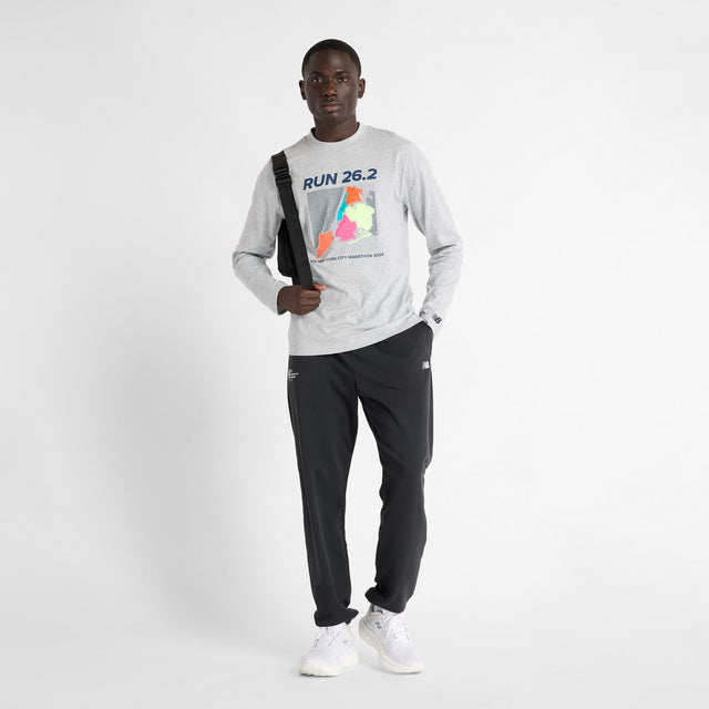 New Balance Men's NYC Marathon Graphic Long Sleeve-1