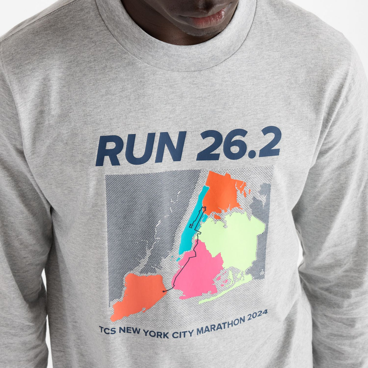 New Balance Men's NYC Marathon Graphic Long Sleeve-6