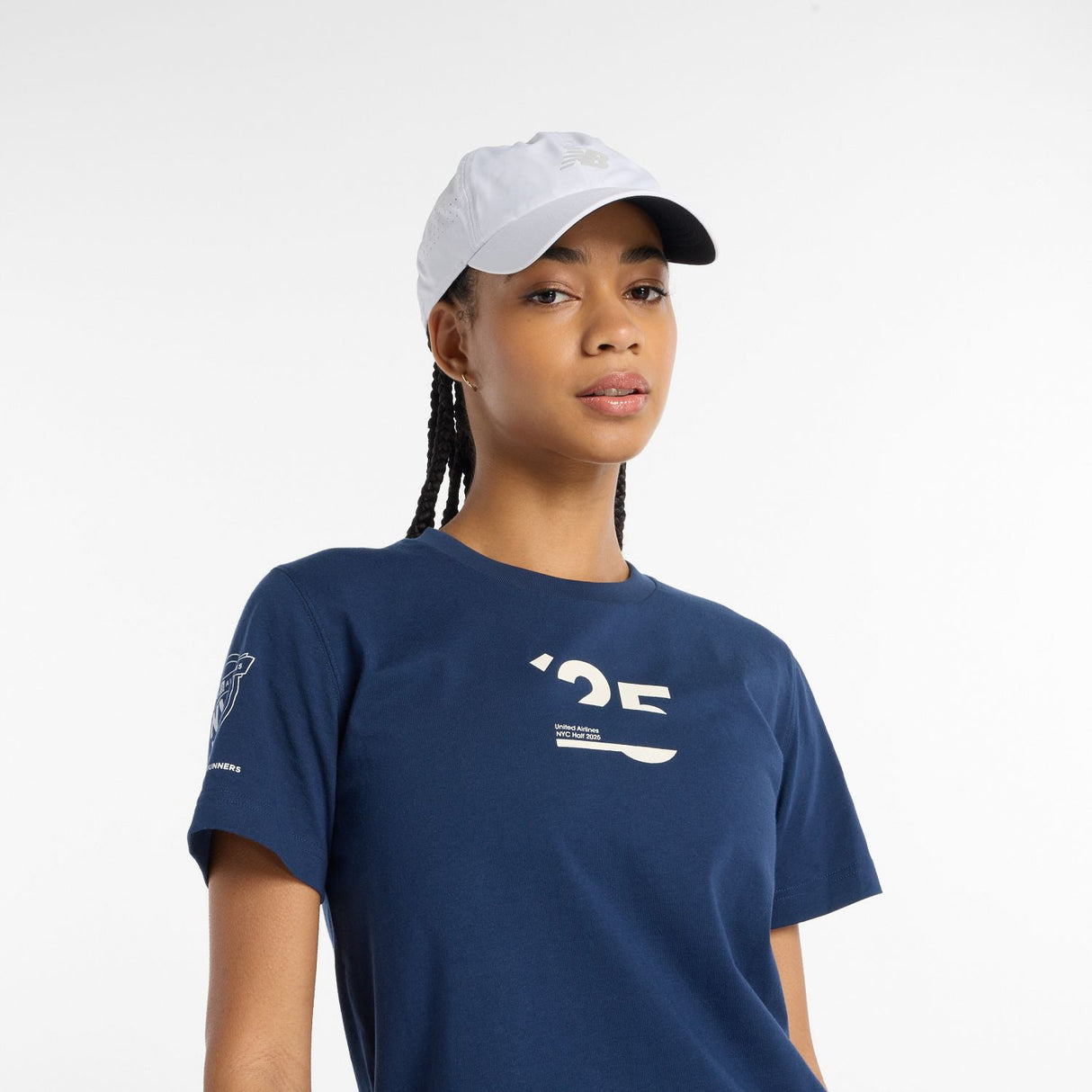 New Balance Women's United Airlines NYC Half Graphic T-Shirt-2
