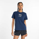 New Balance Women's United Airlines NYC Half Graphic T-Shirt-3
