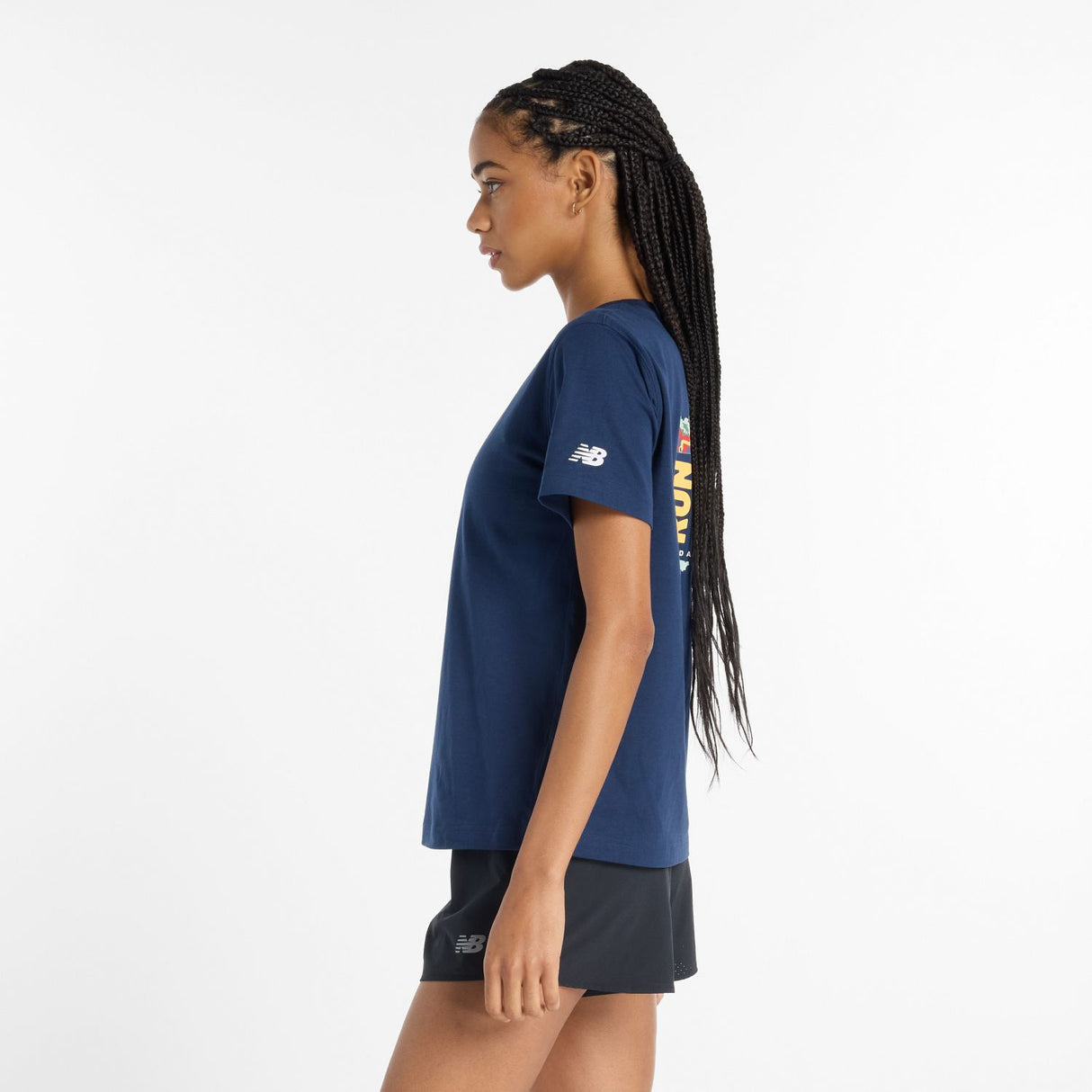 New Balance Women's United Airlines NYC Half Graphic T-Shirt-4