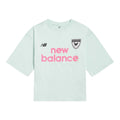 New Balance Girls' Football Badge Graphic T-Shirt-1