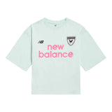 New Balance Girls' Football Badge Graphic T-Shirt-1