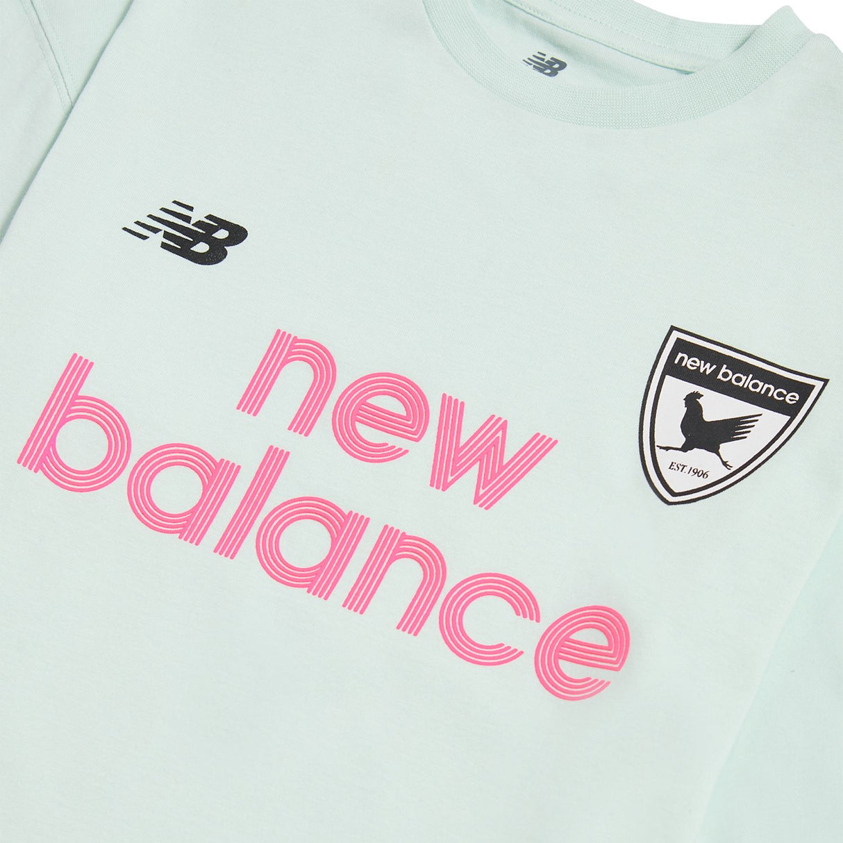 New Balance Girls' Football Badge Graphic T-Shirt-3