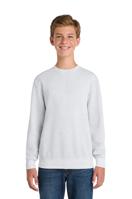 Port & Co Youth   Core Fleece Crewneck Sweatshirt PC78Y