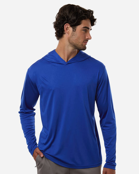 AllPro Men's Pro-Lock Performance Hooded Long Sleeve T-Shirt