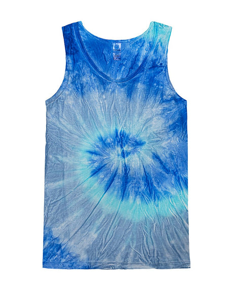 Colortone Men's Tie-Dyed Tank Top