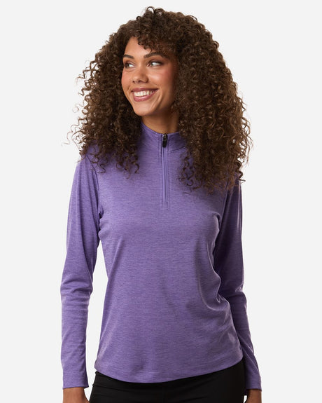 AllPro Women's Pro-Lock Performance Mélange Quarter-Zip Pullover