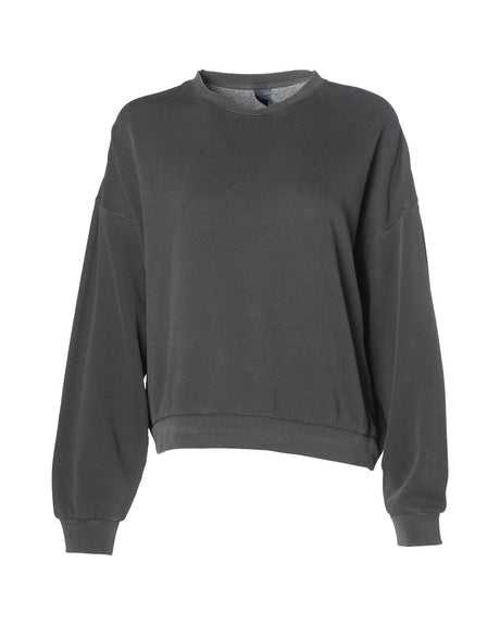 Independent Trading Co. Women's California Wave Wash Sunday Crewneck Sweatshirt