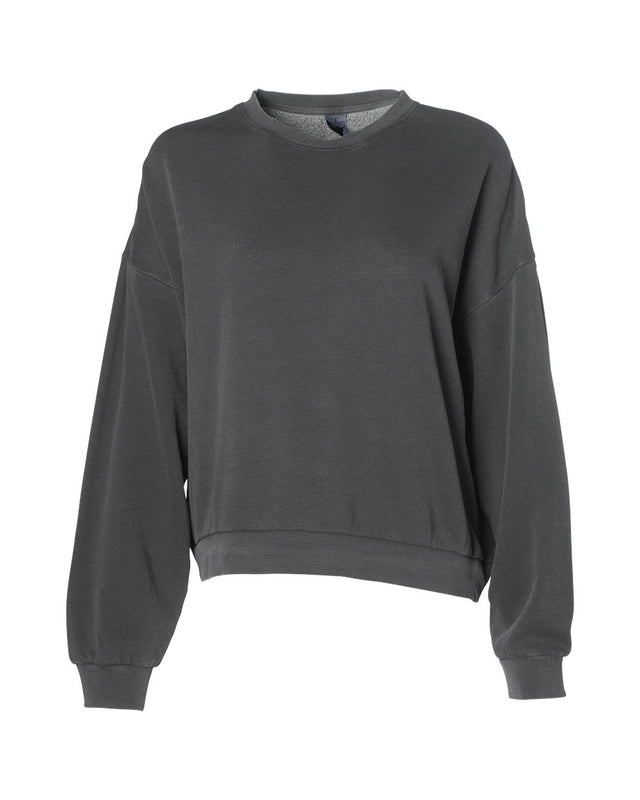Independent Trading Co. Women's California Wave Wash Sunday Crewneck Sweatshirt