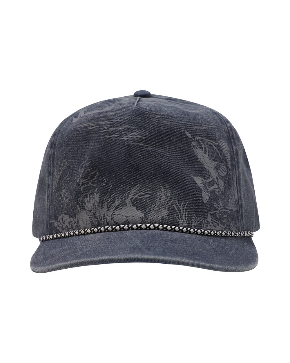 DRI DUCK Walleye Nature Scene Cap